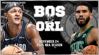 Boston Celtics vs Orlando Magic Full Game Highlights | Nov 24 | 2024 NBA Season