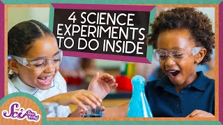 4 Amazing Science Experiments for a Day Inside | Compilation | SciShow Kids