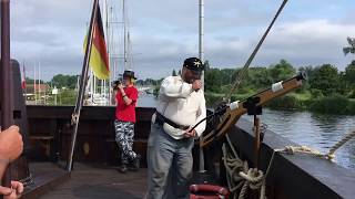 Feuergefecht bei den Hafftagen in Uckermünde