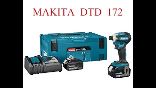 Винтоверт Makita DTD 172