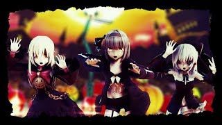 【東方MMD】Happy Halloween　【霊夢＆魔理沙＆妖夢】