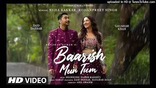Baarish Mein Tum (Official Video) 2022 | Neha Kakkar, Rohanpreet | Gauahar K, Zaid D | Sm Studios