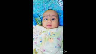 நான் தூங்கி நாலாச்சி songs  /# rithu சேட்டைகள்/# cute baby video/# YouTube shorts/#viral feed video