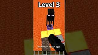 Minecraft : Enderman vs Endermite IQ Test #shorts #minecraft