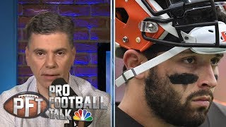 Baker Mayfield addresses comments with Giants' Daniel Jones | Pro Football Talk | NBC Sports