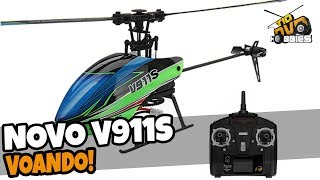 NOVO WLTOYS V911S VOANDO! NOVA VERSÃO DO V911 O HELICOPTERO DE CONTROLE REMOTO MAIS VENDIDO DO MUNDO