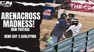 Arenacross Madness! Fights And Raw Footage From Reno