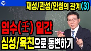 재성 관성 인성의 관계(3) 임수 일간, 십성/육친으로 통변하기 : 사주풀이 먼저 배우기 - 인곡 배창희 선생님 [대통인.com]