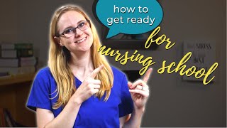 3 Things to Do BEFORE Nursing School Starts