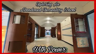 Exploring Abandoned Elementary School With Power Demolished