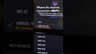 Iphone Wifi No Internet Connection Easy Fix