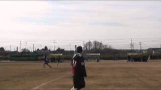 2013ｸﾗｼｺｶｯﾌﾟU14 BANFF横浜ベイ　vs 高崎FC　２