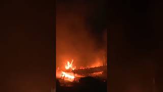 Two major fires in Washington state scorch over 20,000 acres outside Spokane #shorts