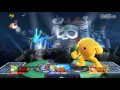 Super Smash Bros Wii U Online Battle Yoshi vs. Zero vs. Suit Samus vs. Diddy Kong