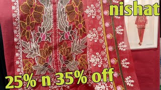 nishat sale winter 2024 || nishat Jinnah day sale 2024