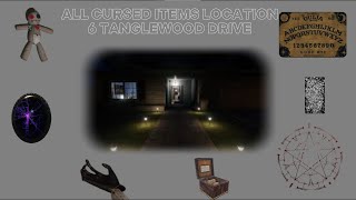 All  CURSED ITEMS locations in 6 Tanglewood Drive! (Phasmophobia)