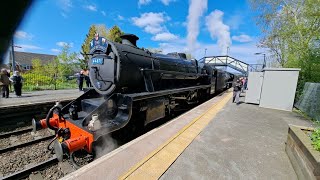 44871 and 45407 at Craven Arms 20th April 2024