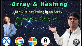 LeetCode 2053 | Kth Distinct String in an Array | Python Counting + Order Preservation | AlgoYogi