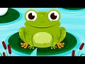 Five Little Frogs Kids Songs - Lima Katak Bintik Kecil  -  Versi Baru Indonesia  Super Simple Songs