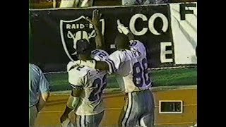 1992-10-25 Dallas Cowboys vs Los Angeles Raiders