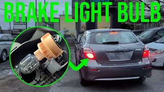 How to Replace Brake Light Bulb - Toyota Matrix (2009-2014)