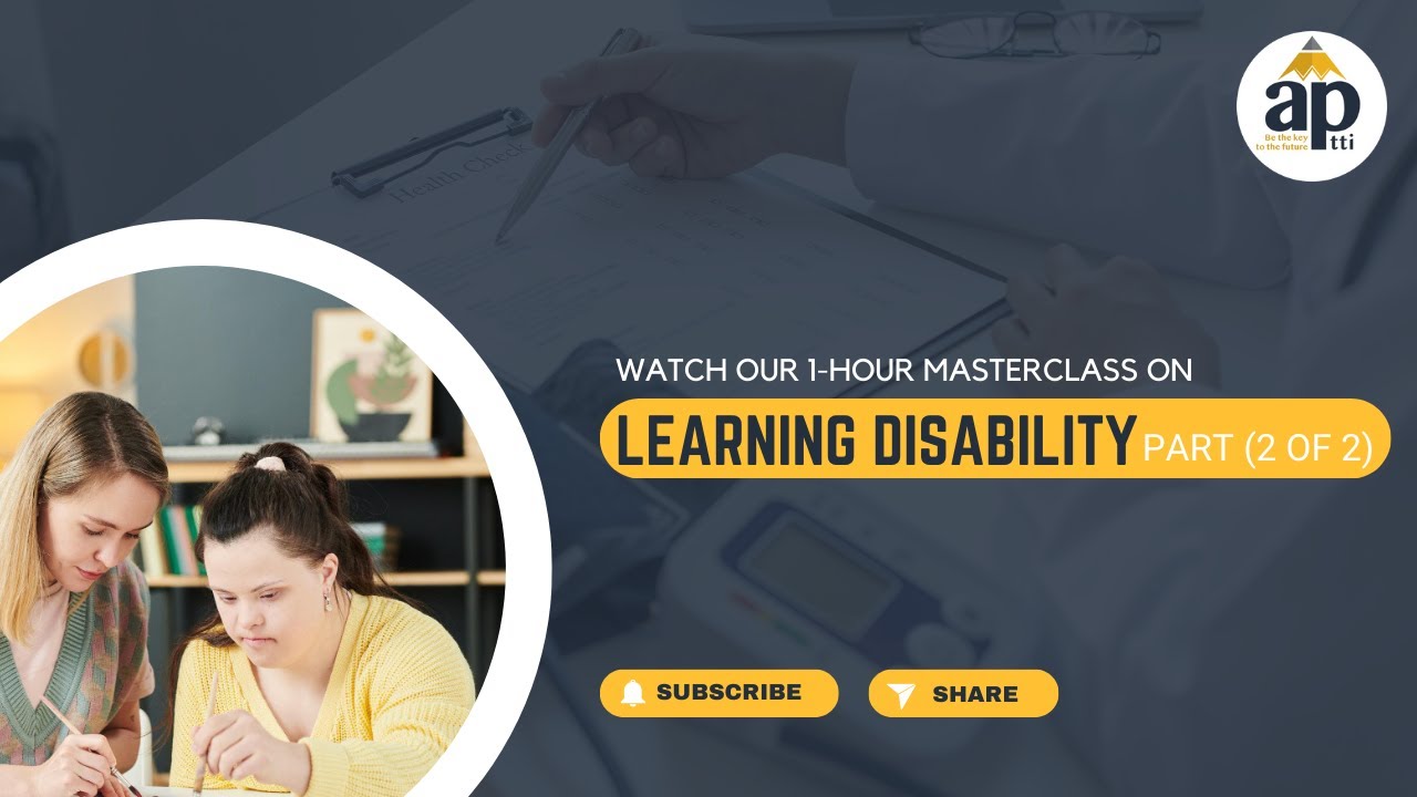 The 2nd Part Is Here!!! Learn More About Learning Disability And Its ...