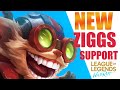 NEW ZIGGS SUPPORT - WILD RIFT - CRAZY POKE BUILD!