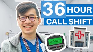36 hour call shift 📟 | Day in the life of a DOCTOR