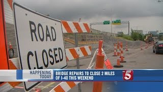 TDOT To Begin Fast Fix 8 Bridge Project On I-40