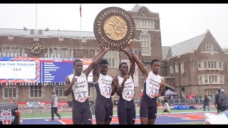 JC athletes sprint to glory, taking first place in 4x100m relay at Penn Relays