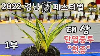 2022 경남 蘭 페스티벌 (마산제일고등학교) 1부 ㅣ엽예품 전시회