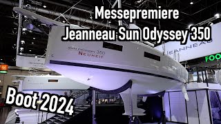 Messepremiere Sun Odyssey 350 - boot Düsseldorf 2024