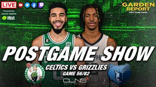 LIVE Garden Report: Celtics vs Grizzlies Postgame Show