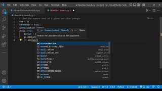 PYTHON PROGRAMMING TIPS & TRIPS - BISECTION SEARCH