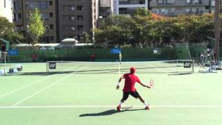 世界スーパージュニア 2015 川上倫平-JPN-VS CLARKE, Jay-GBR-