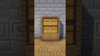 📦 Easy Storage Unit Tutorial #minecraft #tutorial #howtobuild #gaming #minecraftinterior