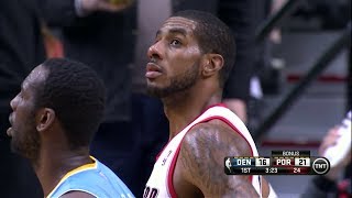 2014.01.23 - LaMarcus Aldridge Career-High Full Highlights vs Nuggets - 44 Pts, 13 Reb, MVP Chants!