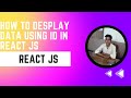 how to fetch data from api in reactjs using axios,  ||react tutorials|| #reactjs