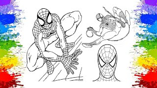 🌟 Spider Man Coloring Page 🌟
