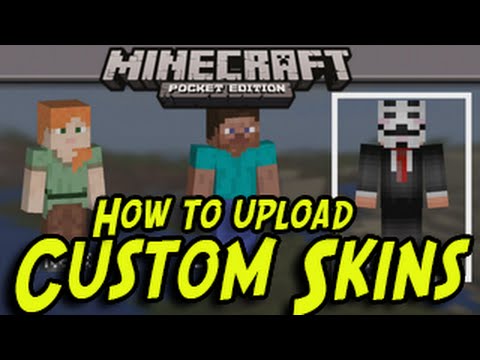 Minecraft Pocket Edition 0.11.0 - UPLOAD CUSTOM SKINS! Update (iPhone, iPad, iOS) NO JAILBREAK Minecraft Pocket Edition 0.11.0 - UPLOAD CUSTOM SKINS! Update (iPhone, iPad, iOS) NO JAILBREAK