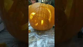 The pumpkins i carved #anime #animeart #onepiece #animedrawing #ghostface #halloween #art