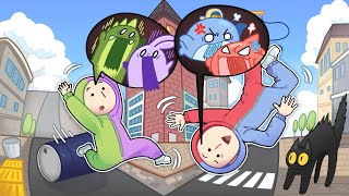 한 몸을 두 명이 조종해서 파쿠르 깨야되는 미친 게임 ㅋㅋㅋ