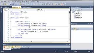 Visual Basic Tutorial 105 More On Nested Namespaces
