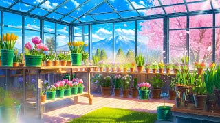 Waking Up To The Blooming Garden 🌸 Lofi Spring Vibes 🌸 Morning Lofi Songs For A Calm & Happy Day