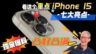 iPhone 15即將震撼上市！這七大亮點讓你一次看個夠！ 更清晰的酒紅色、更凸的Pro鏡頭，你準備好了嗎？