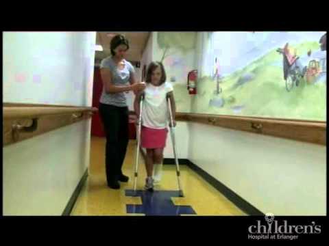 How To Fit A Child With Crutches - YouTube