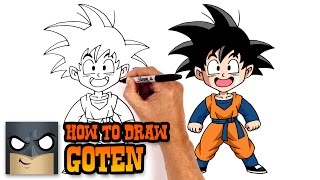 How to Draw Goten | Dragon Ball Z
