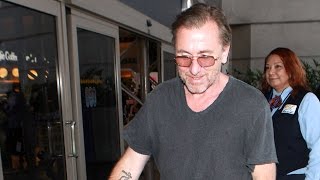 Iconic Actor Tim Roth Creates A Crowd At LAX With His Smile And Swagger