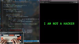 ASMR Programming - The Hacker Effect - No Talking