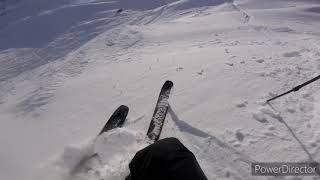 Skiing.lines at Riksgränsen